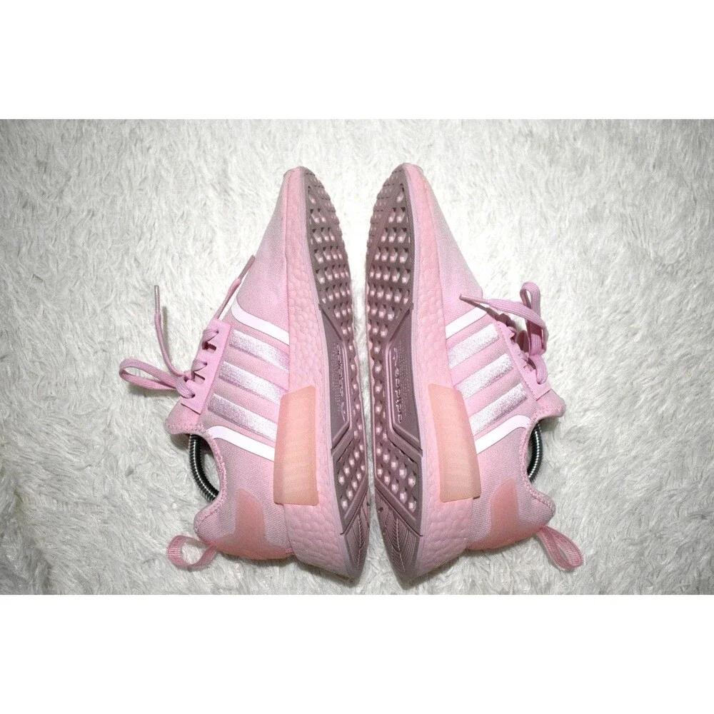 Adidas Originals NMD_R1 Clear Pink Athletic Shoes Sneakers HQ8862 Womens 8.5